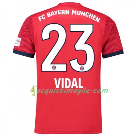 Divisa di Calcio Bayern Monaco Vidal 23 Prima 2018/2019